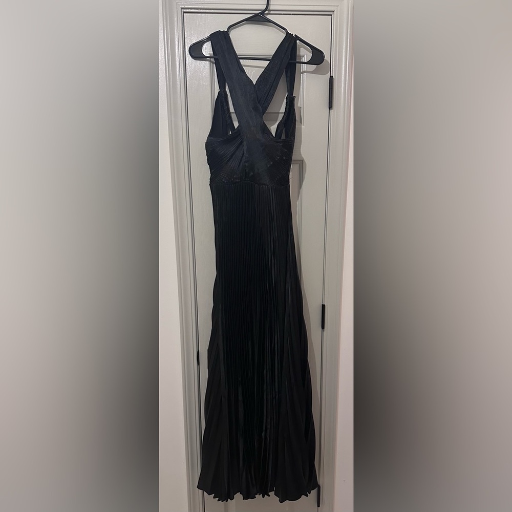 Sandra Pleated Maxi Dress